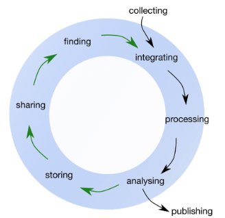 Data lifecycle, figure from Griffin et al. (2018)